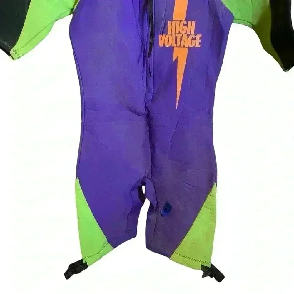 Vintage Proflex High Voltage Neoprene Shorty Swimming Surfing Wetsuit Men's Smal - Picture 6 of 16
